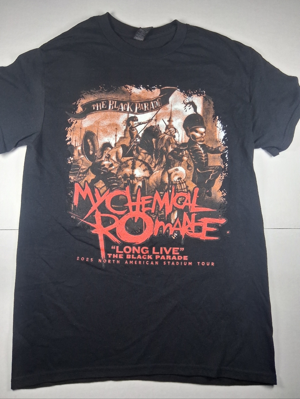 My Chemical Romance Long Live The Black Parade Tour 2025 Men Size Small